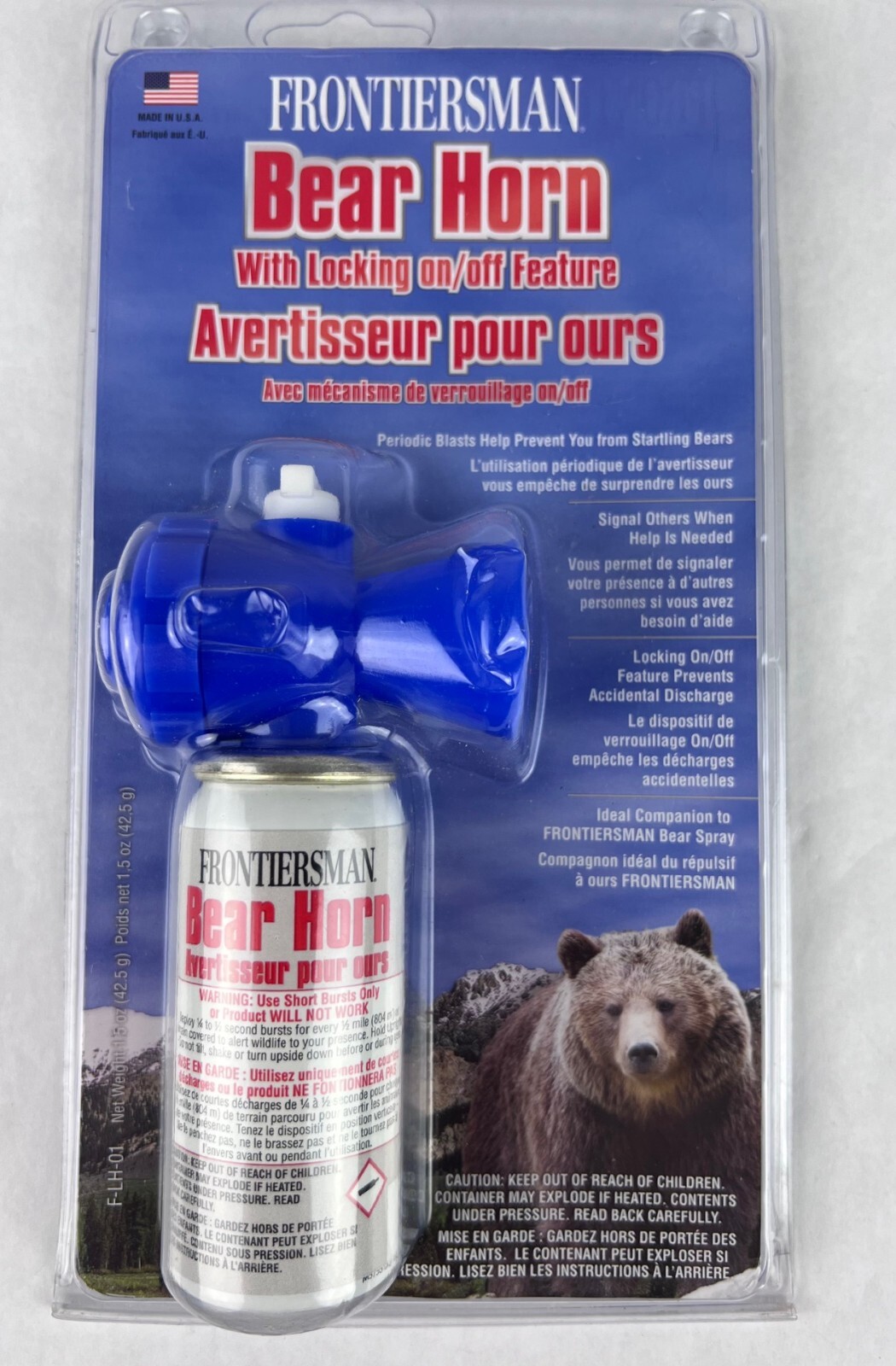 SABRE Frontiersman Bear Horn – Sound Heard Up to ½ Mile (804 M), Warn Bears &