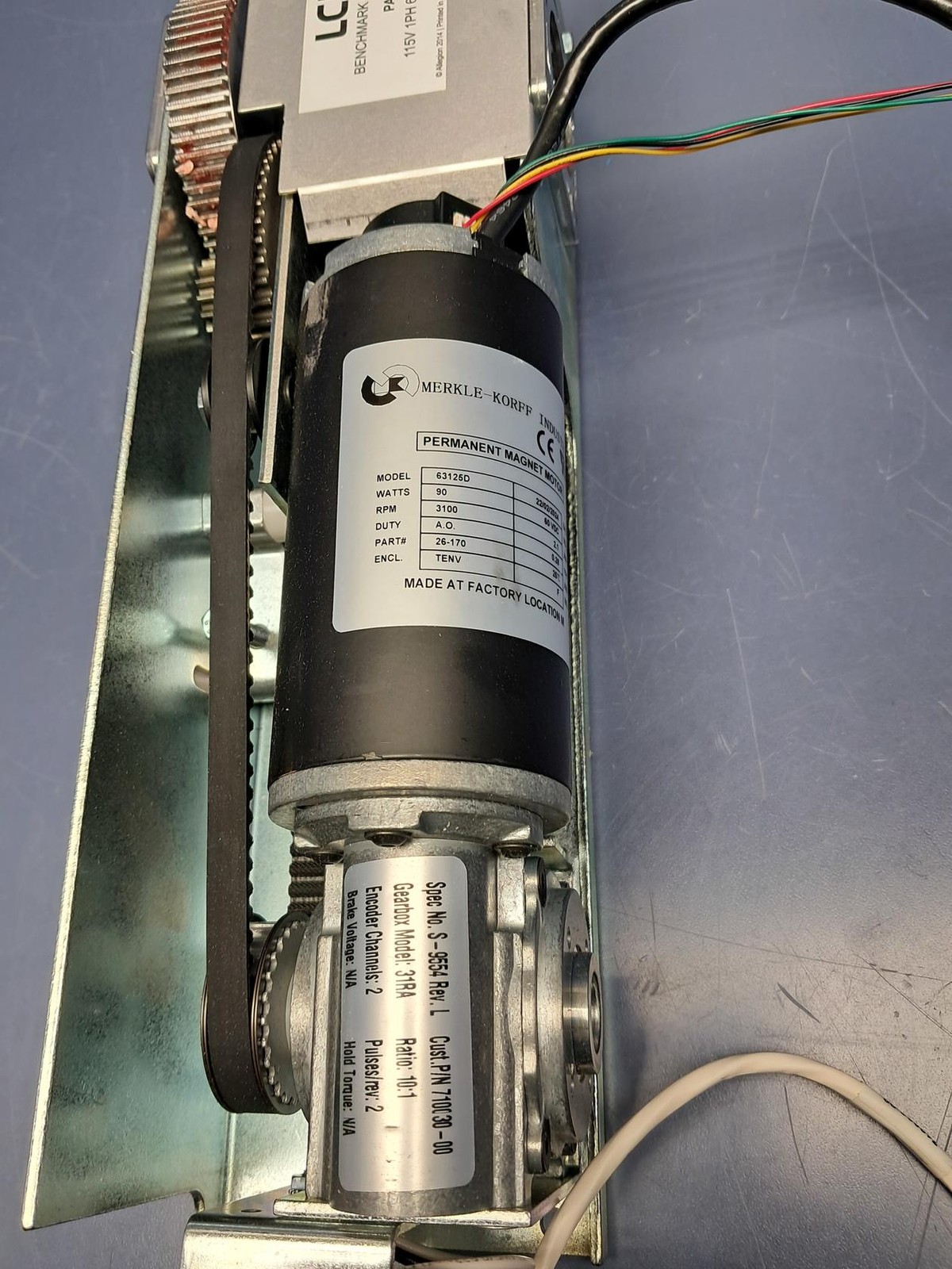 Falcon Merkle-Korff 63125D Powered Door Operator Drive Assembly