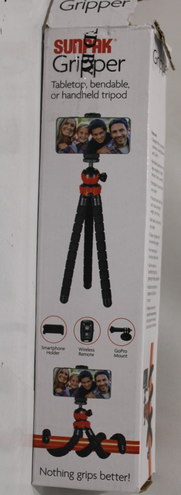 Sunpak - Gripper Bendable Tripod 620-GRIPPER-BK