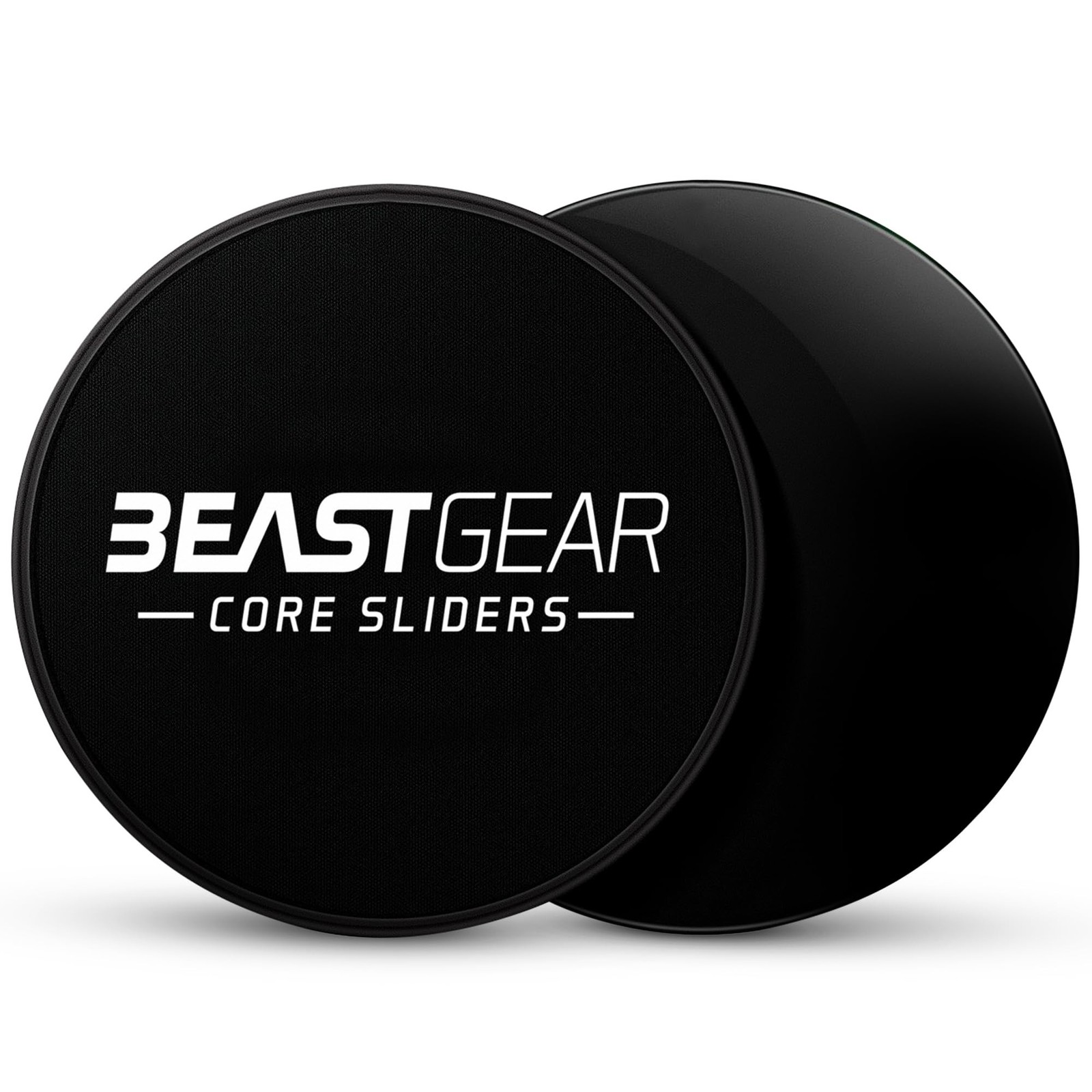 Core Sliders by Beast Gear – Double Sided Gliding Discs for Abdominal Exer