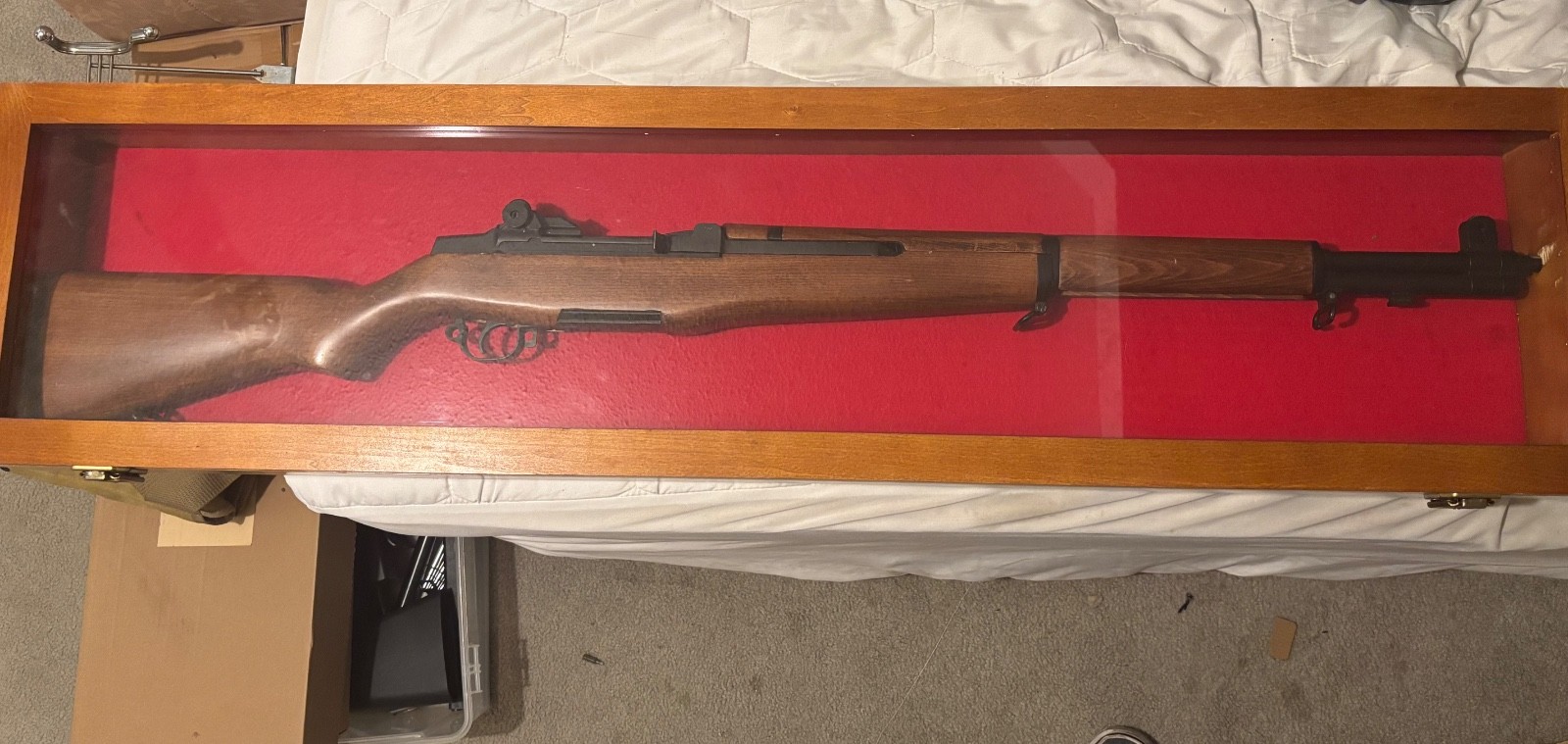 m1 garand & display case (Airsoft)