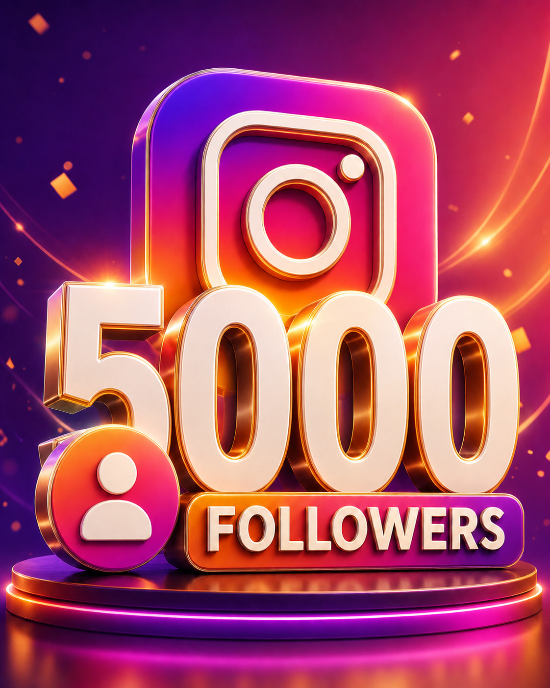 5000 Follower