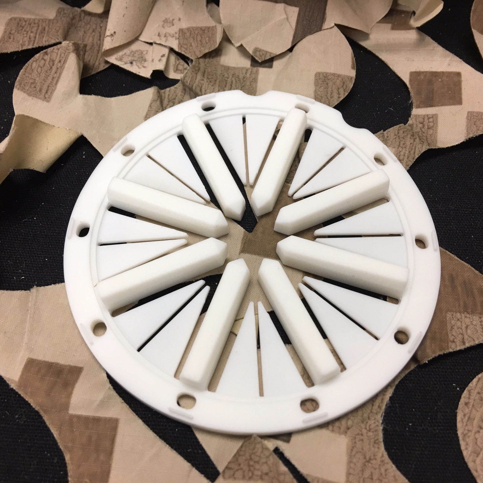 NEW KM Paintball Rotor Spine Feed System - White