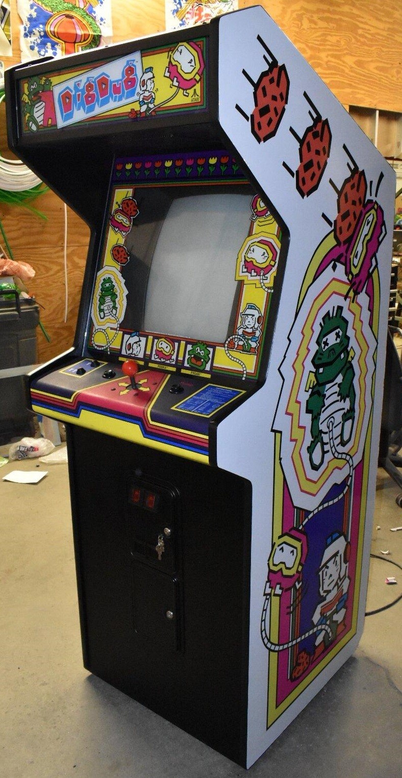 DIG DUG ARCADE MACHINE by ATARI (Excellent Condition) *RARE*