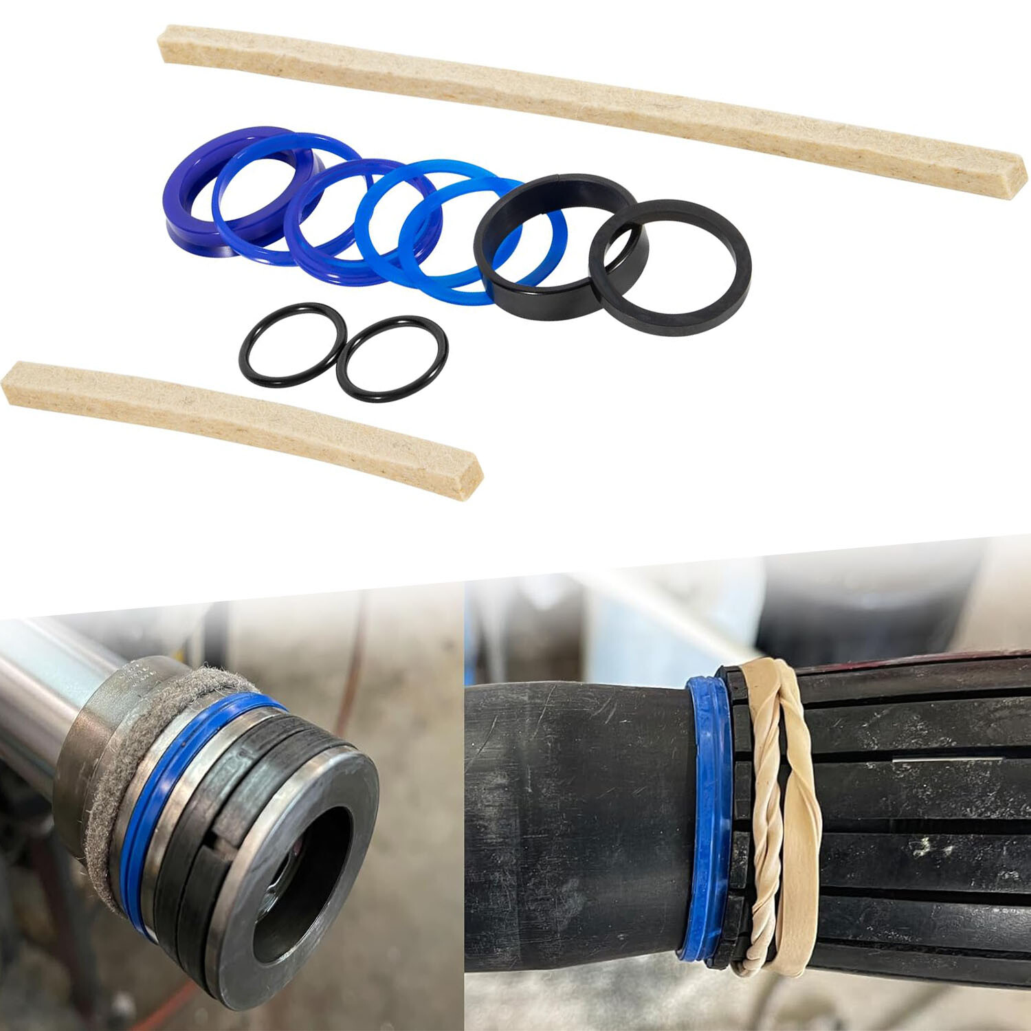 Rotary Lift Seal Kit Hydraulic Cylinder Kit Fits Texas HYD FJ783-12TH BH-7511-11