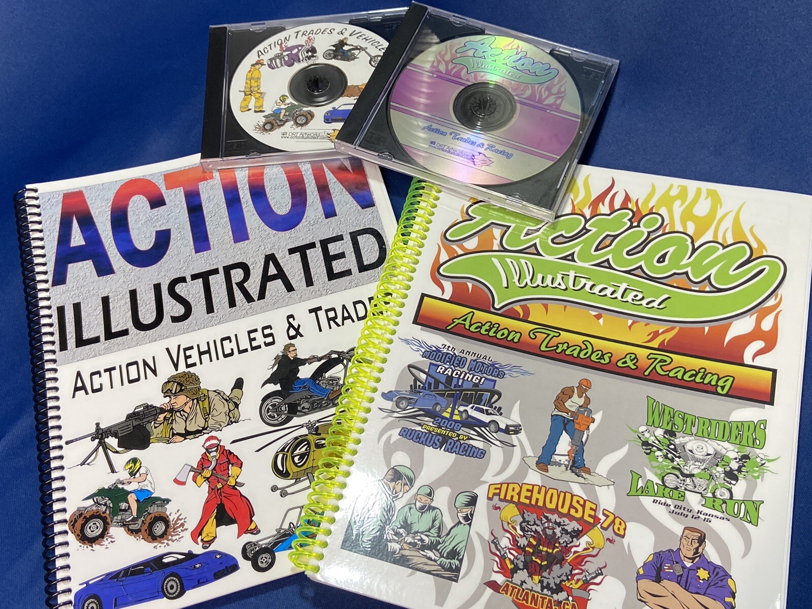 Vector Clip Art Vehicles, Trades & Racing on CD-Rom