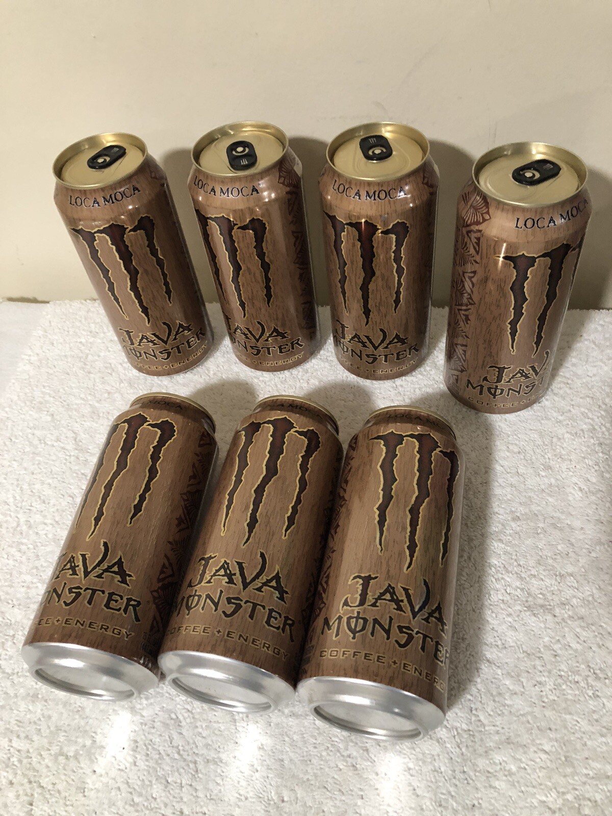 Monster Energy Java Loca Moca, Coffee + Energy Drink, 15 Ounce (Pack of 7)