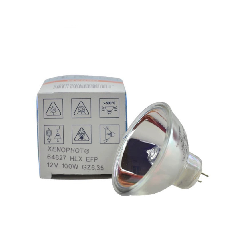 OSRAM Xenophot optic halogen lamps for microscope HLX 64627 EFP 12V 100W GZ6.35