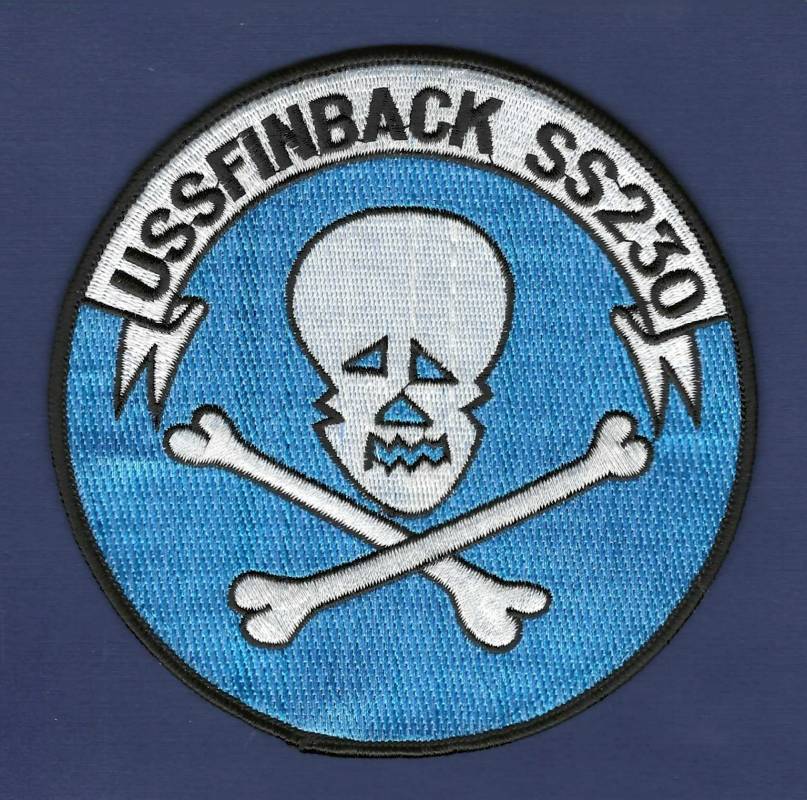 USS FINBACK SS-230 Submarine Patch
