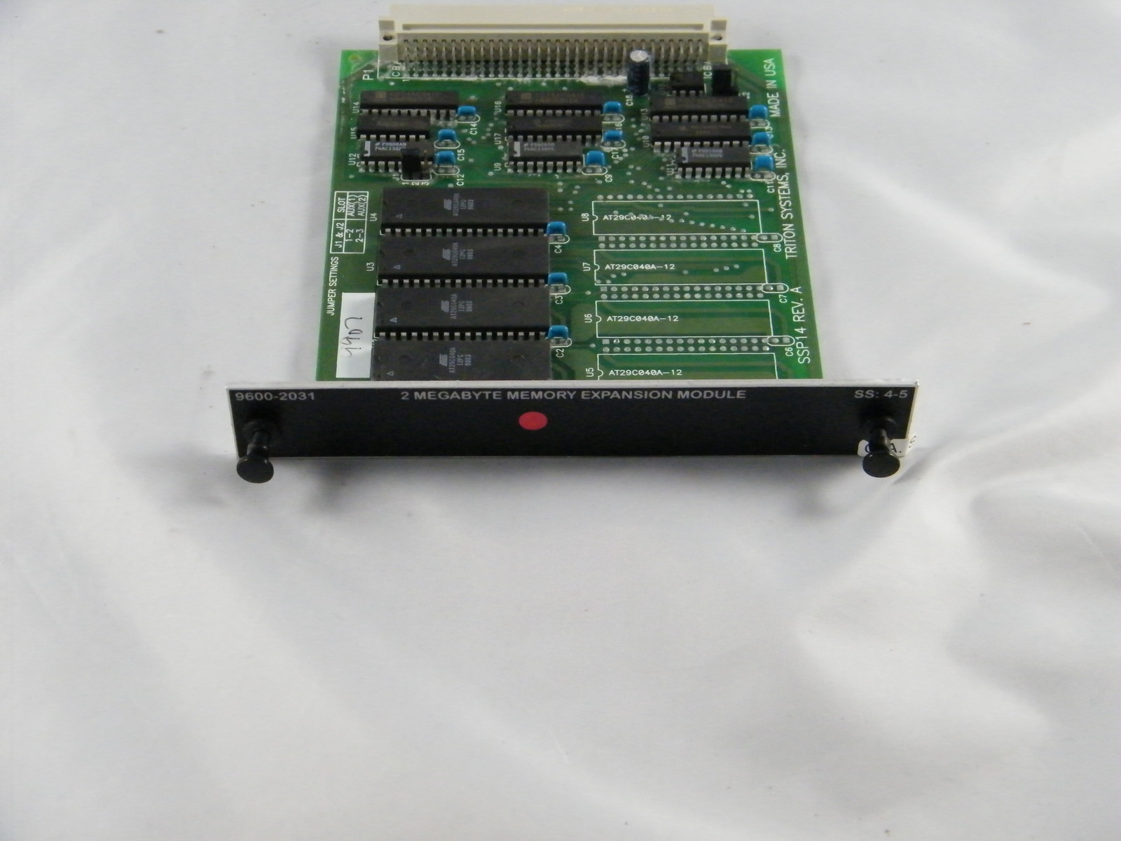 TRITON 9100 ATM ~ 2 MB MEMORY EXPANSION MODULE ~ PART NUMBER 9600-2031