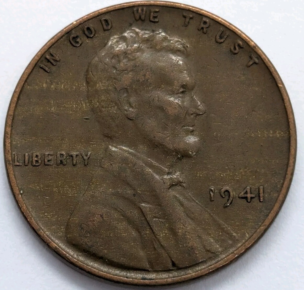 1941 - P - Lincoln Wheat Cent Penny - Woody Y1