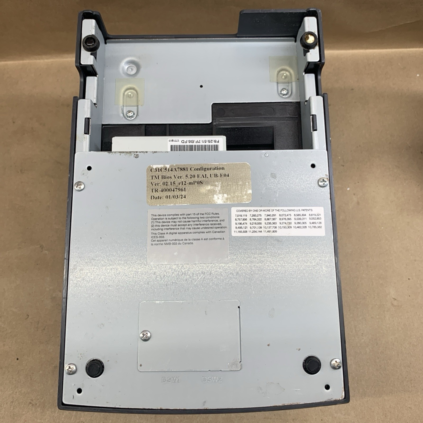 Epson TM-U220B Dot Matrix POS Receipt Printer Ethernet USB M188B TESTED WORKING