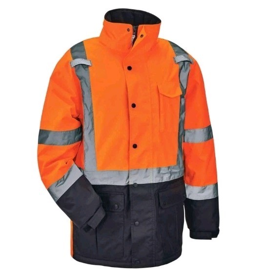 Ergodyne unisex-adult Reflective, Type R, Class 3, Thermal Parka, Xl Mens Orange