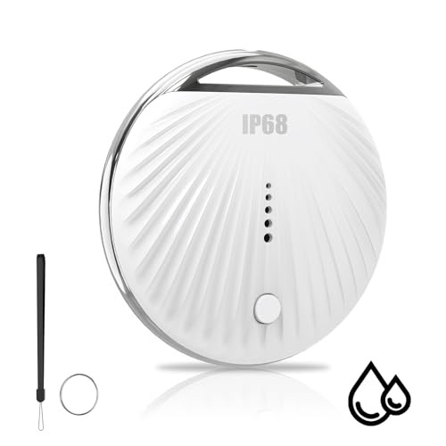 Air Tracker Tag, Smart Tag Bluetooth Tracker Works with Apple Find My 1 White
