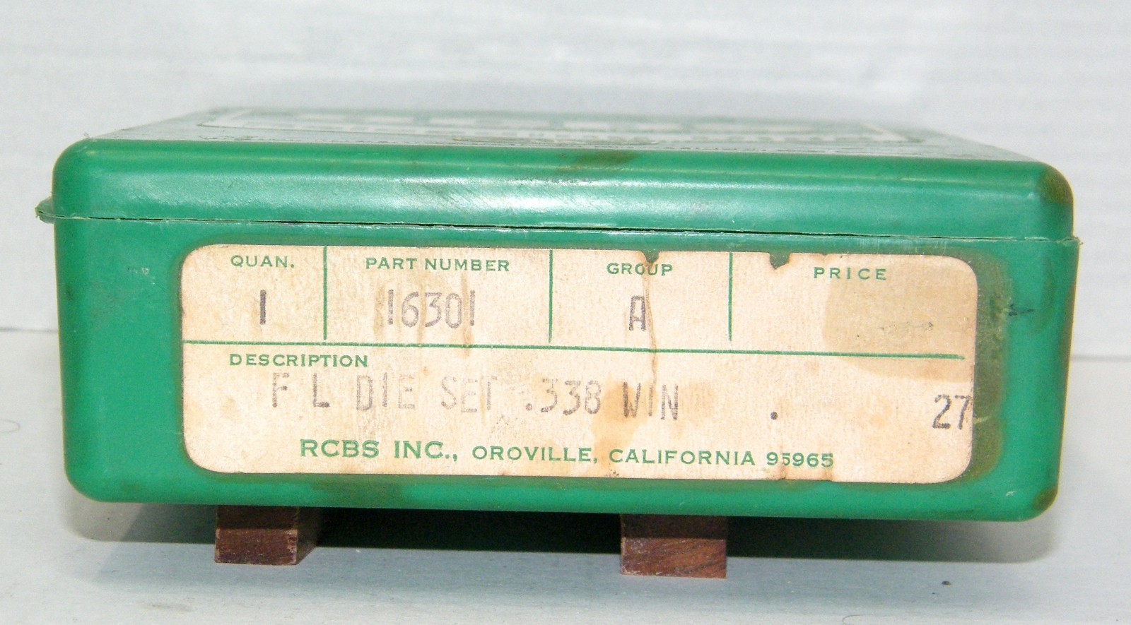 Vintage RCBS .338 Winchester MagnumReloading Dies
