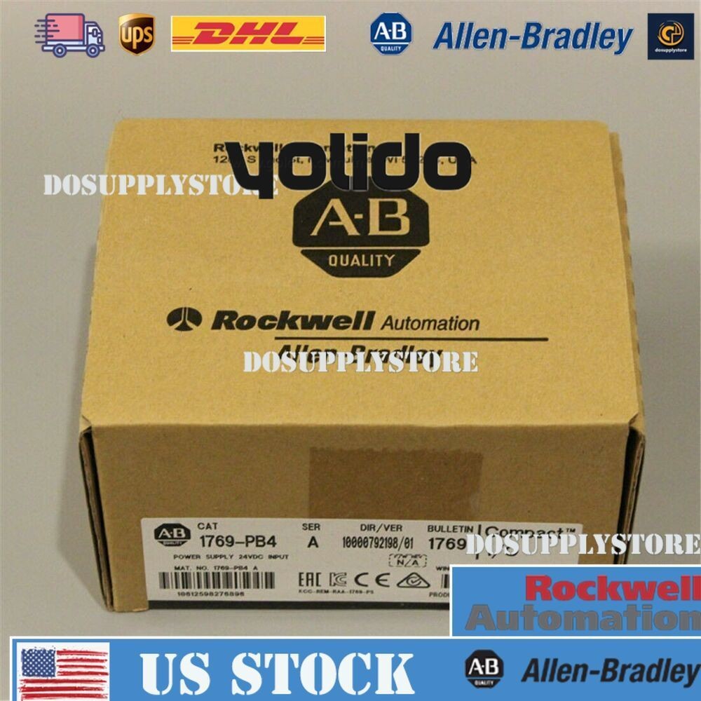 New Factory Sealed AB 1769-PB4 SER A CompactLogix Power Supply 1769PB4
