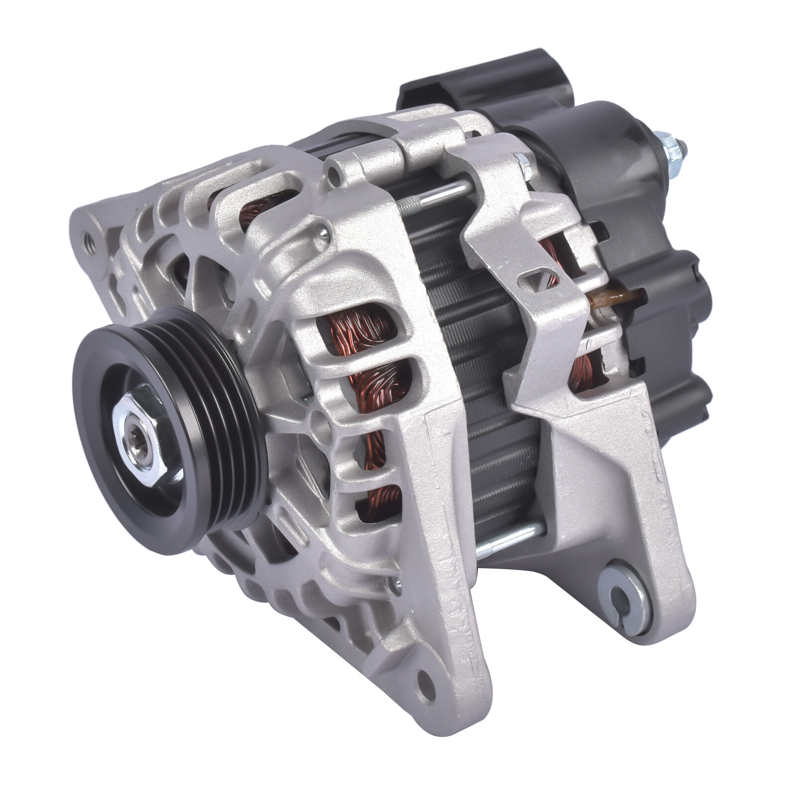 Alternator for Hyundai Accent Kia Rio Rio5 2010-2011 L4 1.6 4-Groove 3730023700