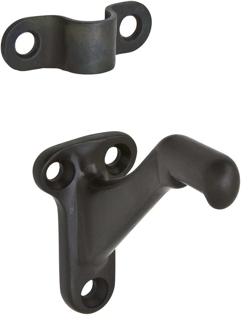 Ives by Schlage 059A10B Hand Rail Bracket, Black