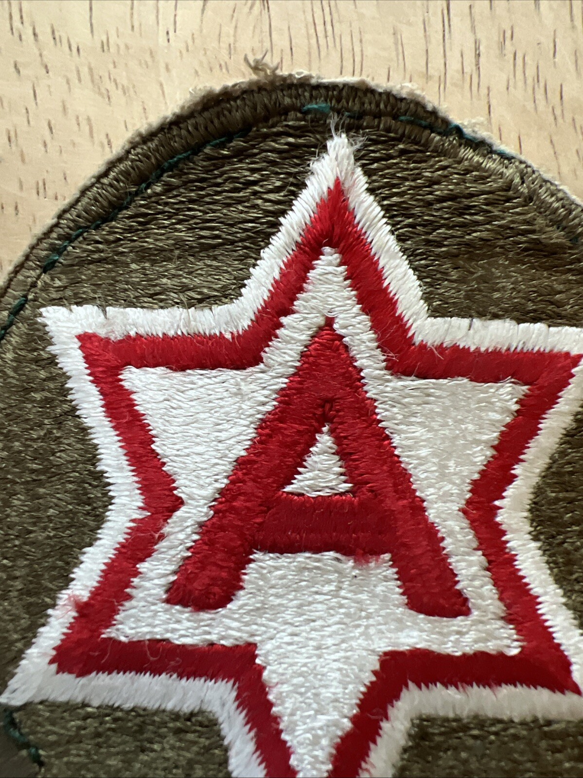 WW2 U.S. Army 6th Army Uniform Patch