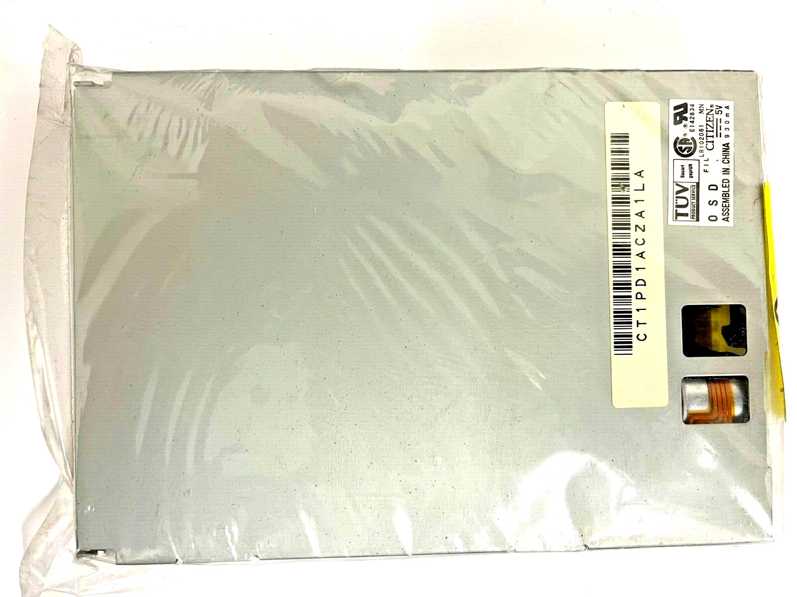 CITIZEN LR102061 STANDARD 1.44MB FLOPPY DISK DRIVE NO FRONT BEZEL WHITE BXDR5
