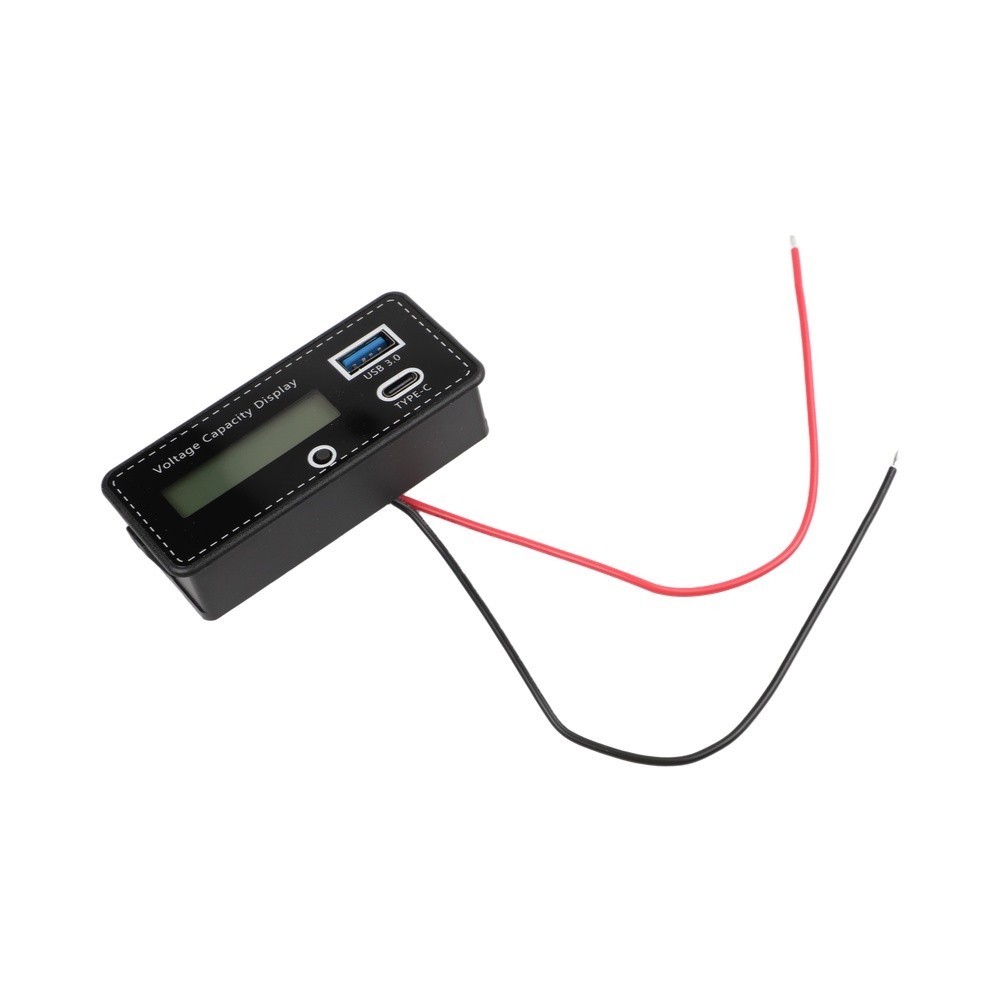 Battery Indicator Voltmeter 8 to 30V with and for Electronic DIY
