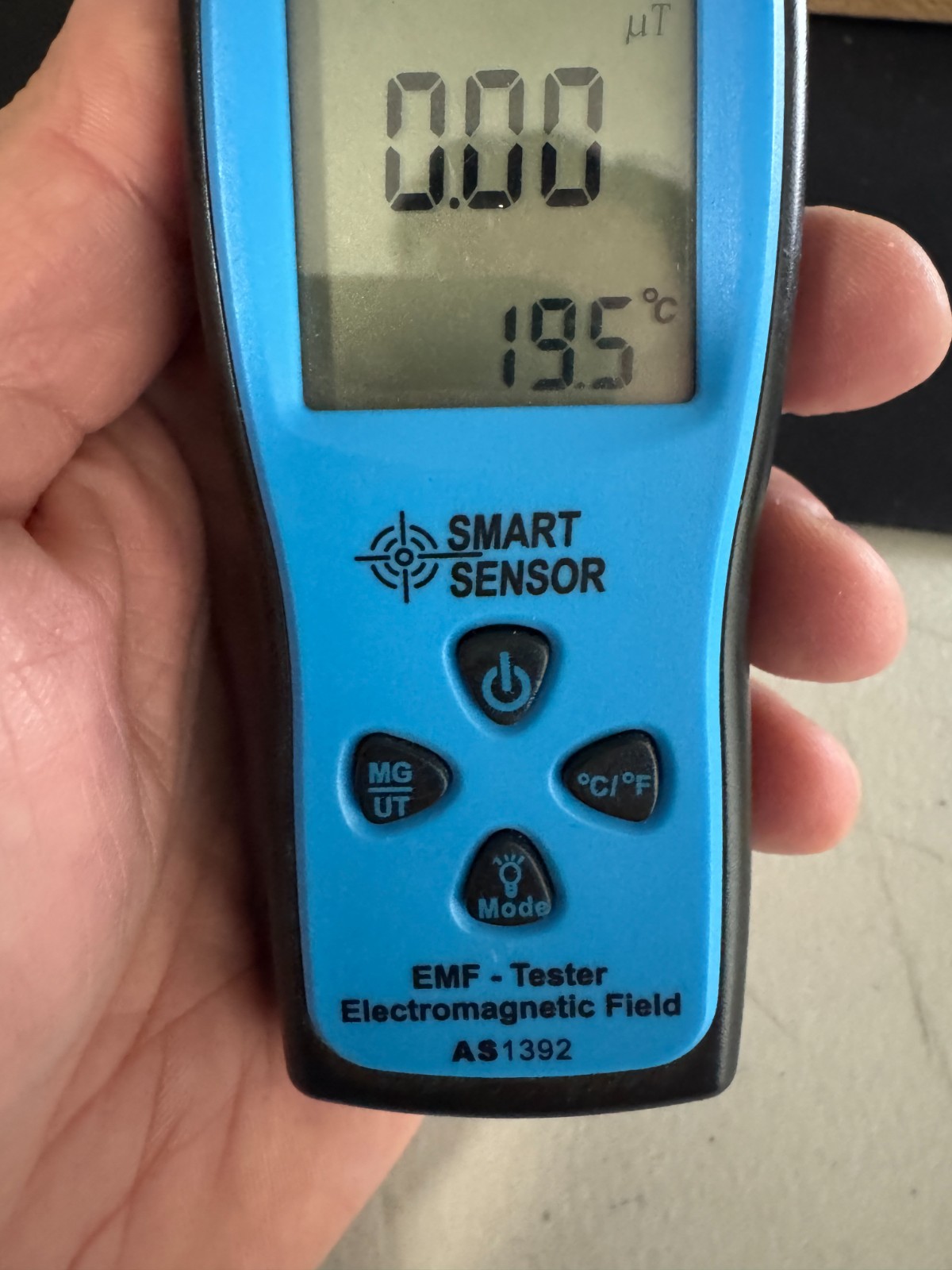 Smart Sensor AS1392 EMF Tester Mini LCD Display Digital (d62)