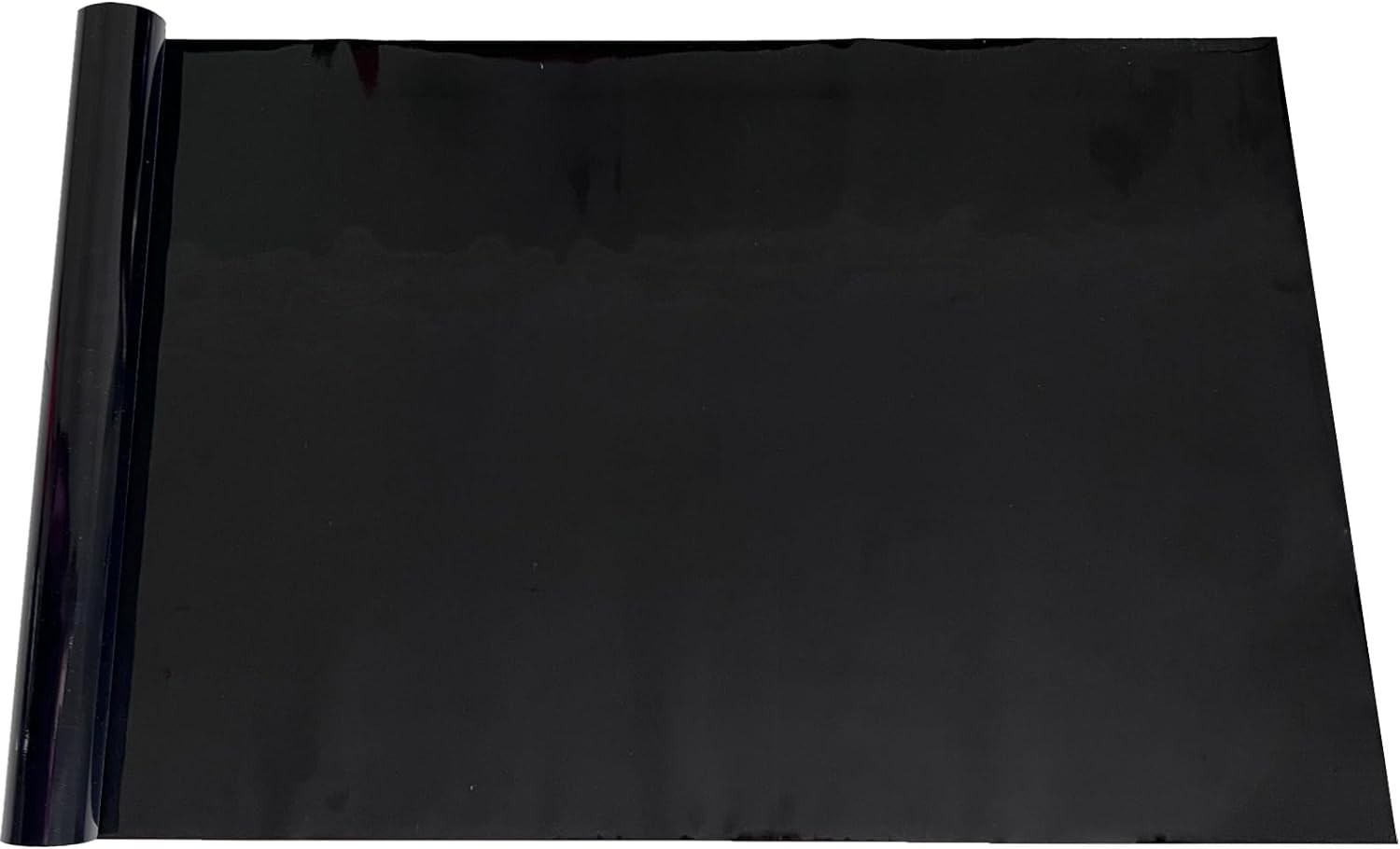Aquarium Background Static Cling Black Fish Tank 74.8 x 23.6 In