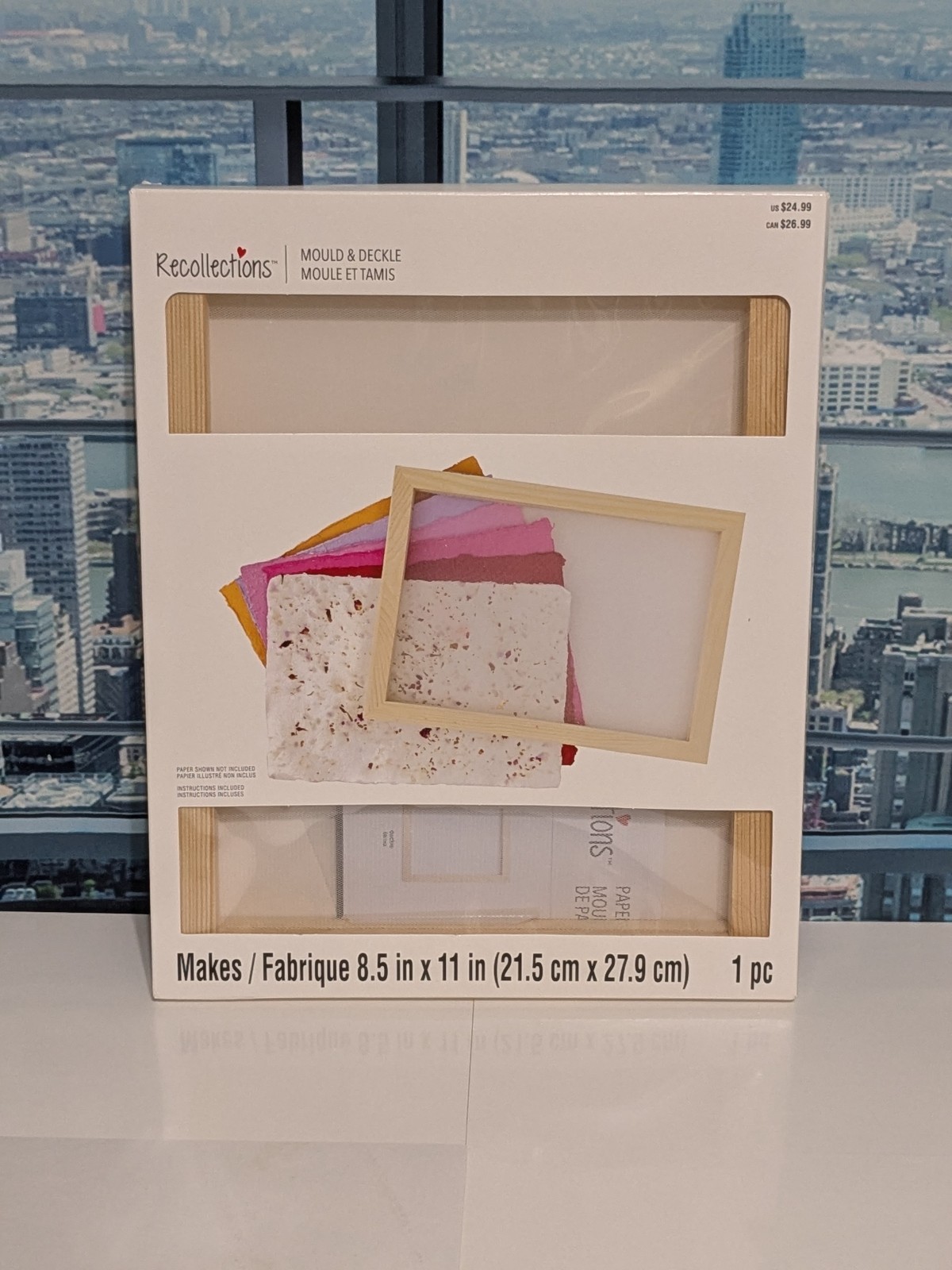Recollections Mould & Deckle 8.5x11 Paper Making Frame – New in Box