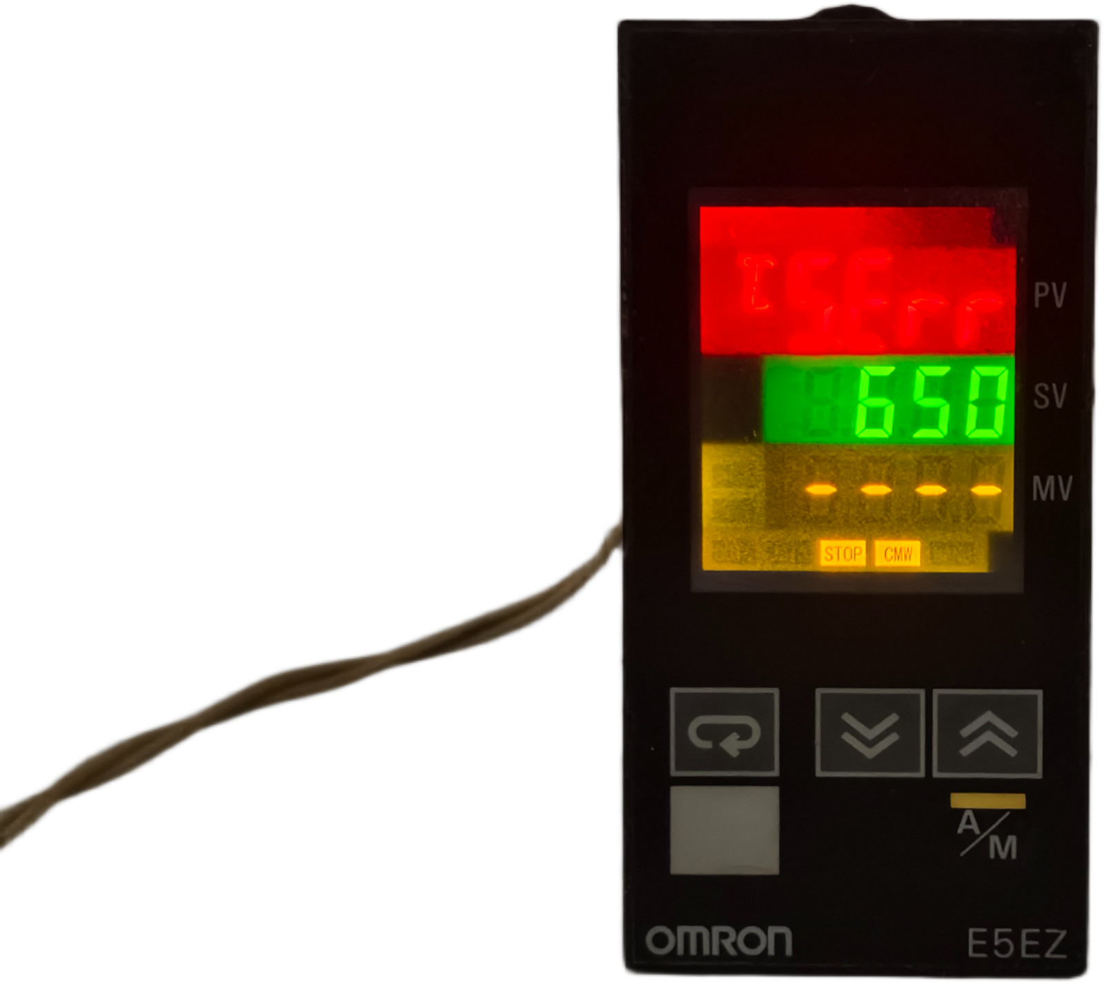 Omron E5EZ-PRR203T Controller Temperature 100-240 VAC 10VZA