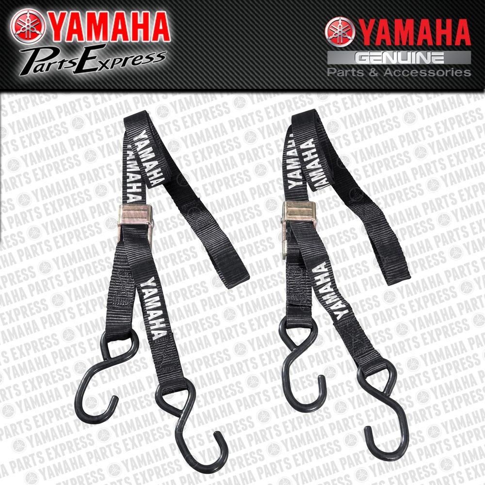 NEW GENUINE YAMAHA BLACK CAM BUCKLE TIE DOWNS YZF YXZ YFZ R6 R1 ACC-0SS58-40-27