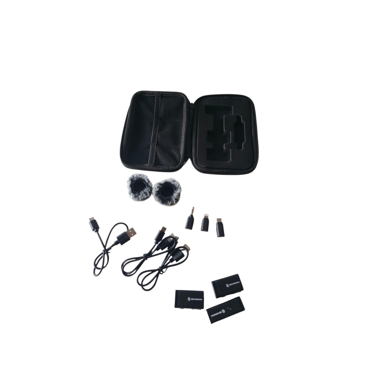 Sevenoak Wireless Lavalier Microphone System Dual Mic for iPhone Android Camera