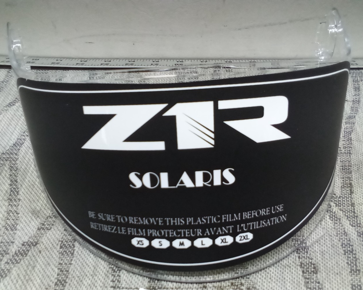 Z1R Solaris Shield - Dual Lens - Clear P/N 0130-0663