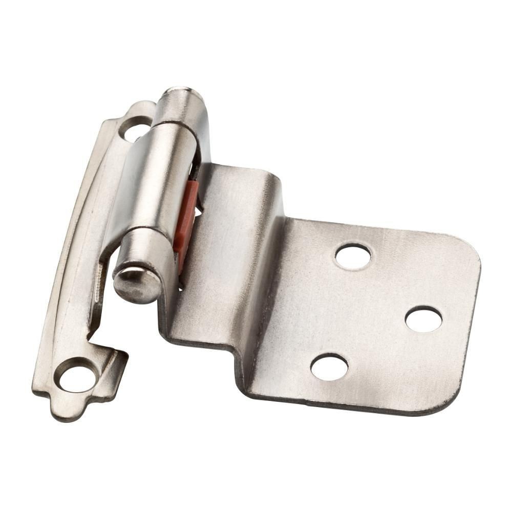 Pair Inset/Offset 3/8" Antique Pewter Hinge Self Closing