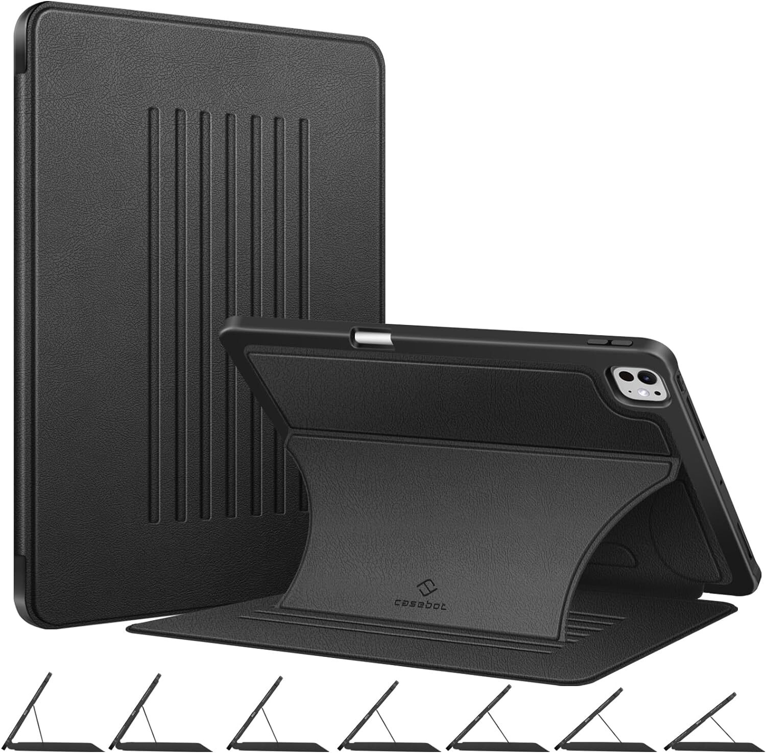 Magnetic Stand Case for iPad Pro 13-inch (M5) 2025 / (M4) 2024 Soft TPU Cover