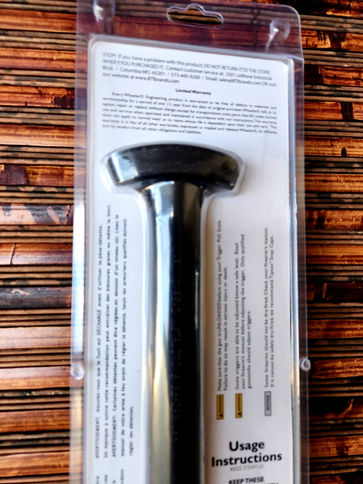 Wheeler Engineering TRIGGER PULL SCALE 8oz-8lbs for Gunsmithing