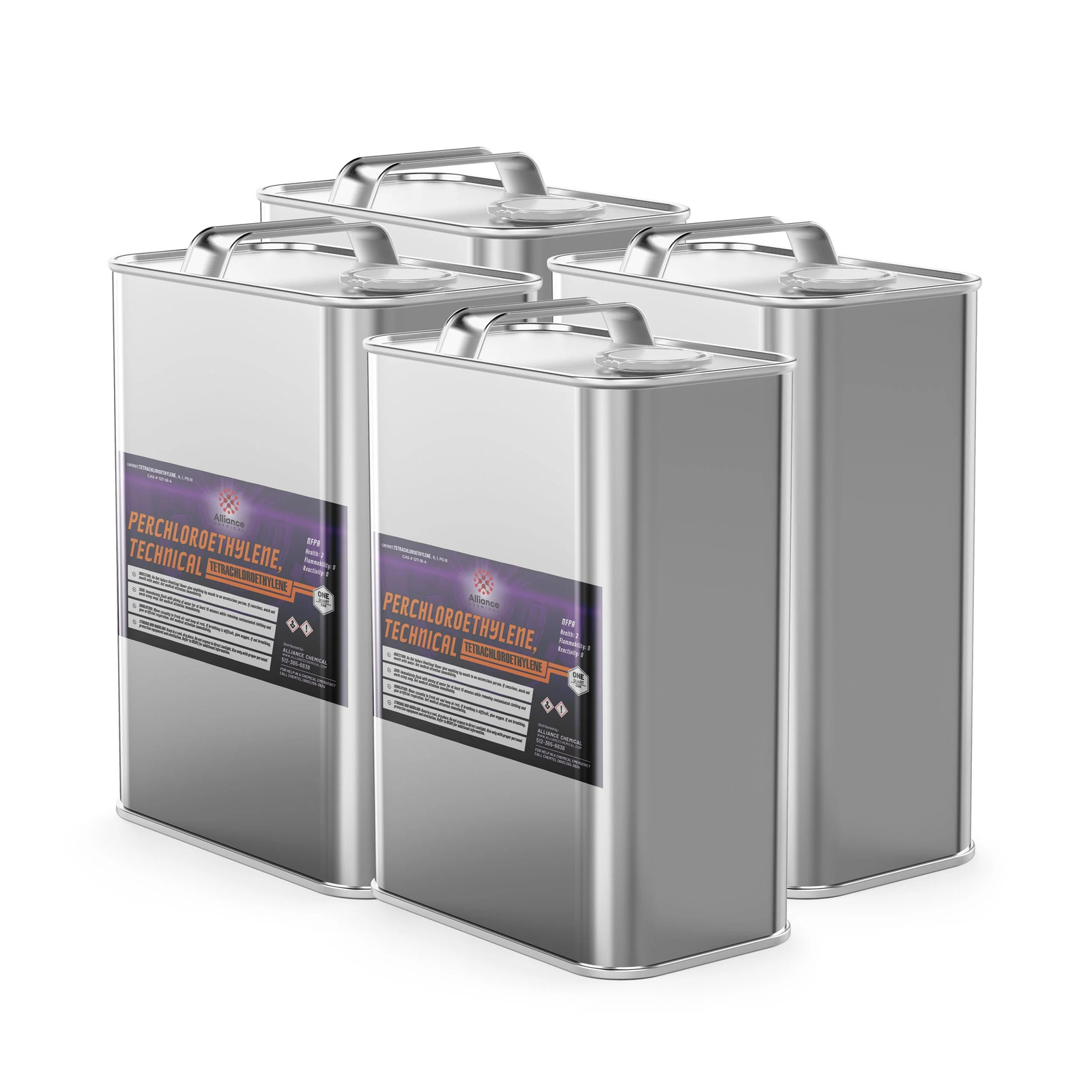 Perchloroethylene (PCE, PERC) - 4 Quart Cans