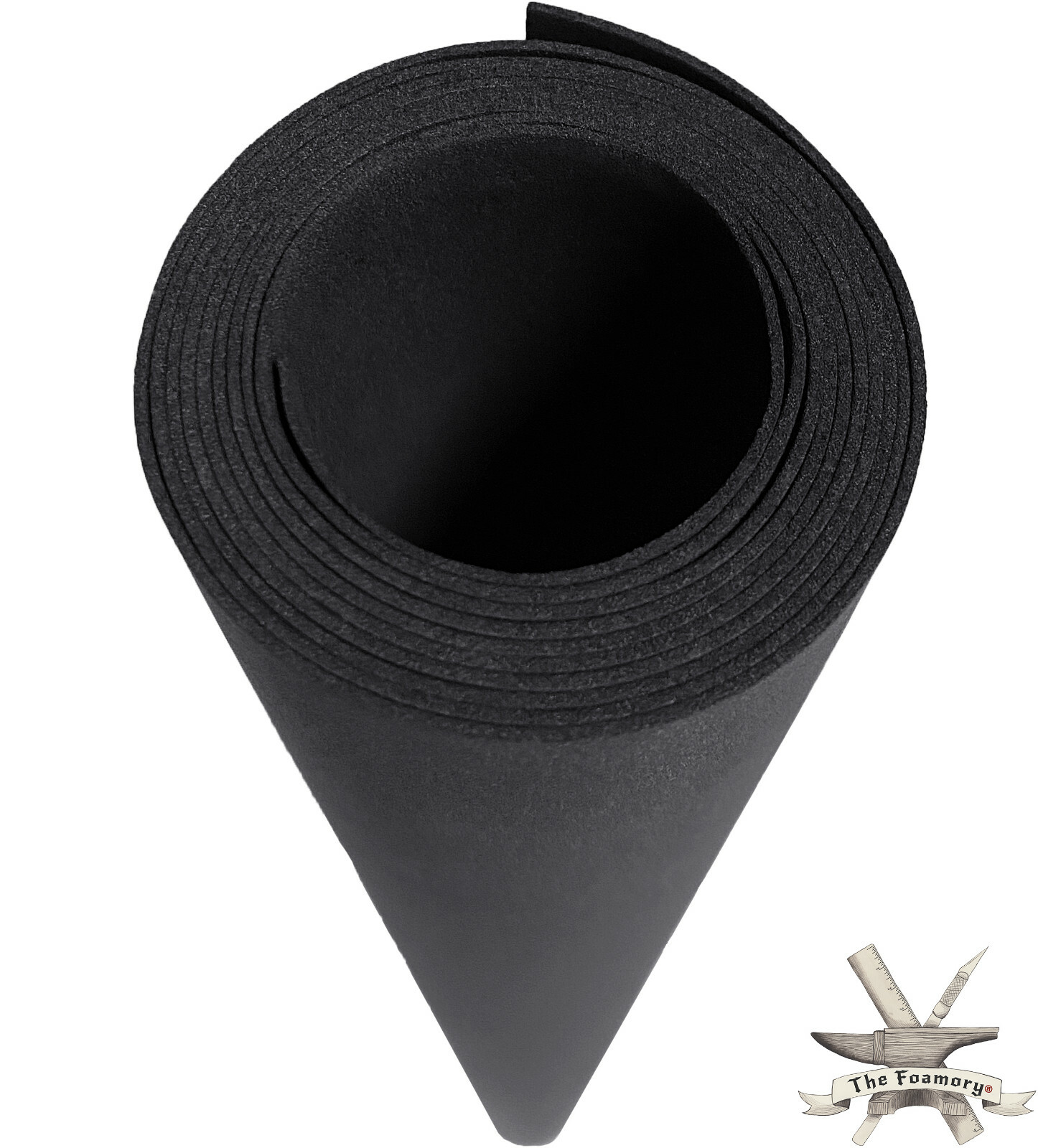 1mm EVA Foam Cosplay Black 35 x 59 inch Sheet Ultra High Density *Free Shipping