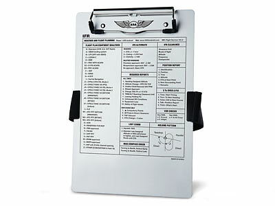 REDESIGNED IFR PILOT KNEEBOARD from ASA p/n ASA-KB-2A