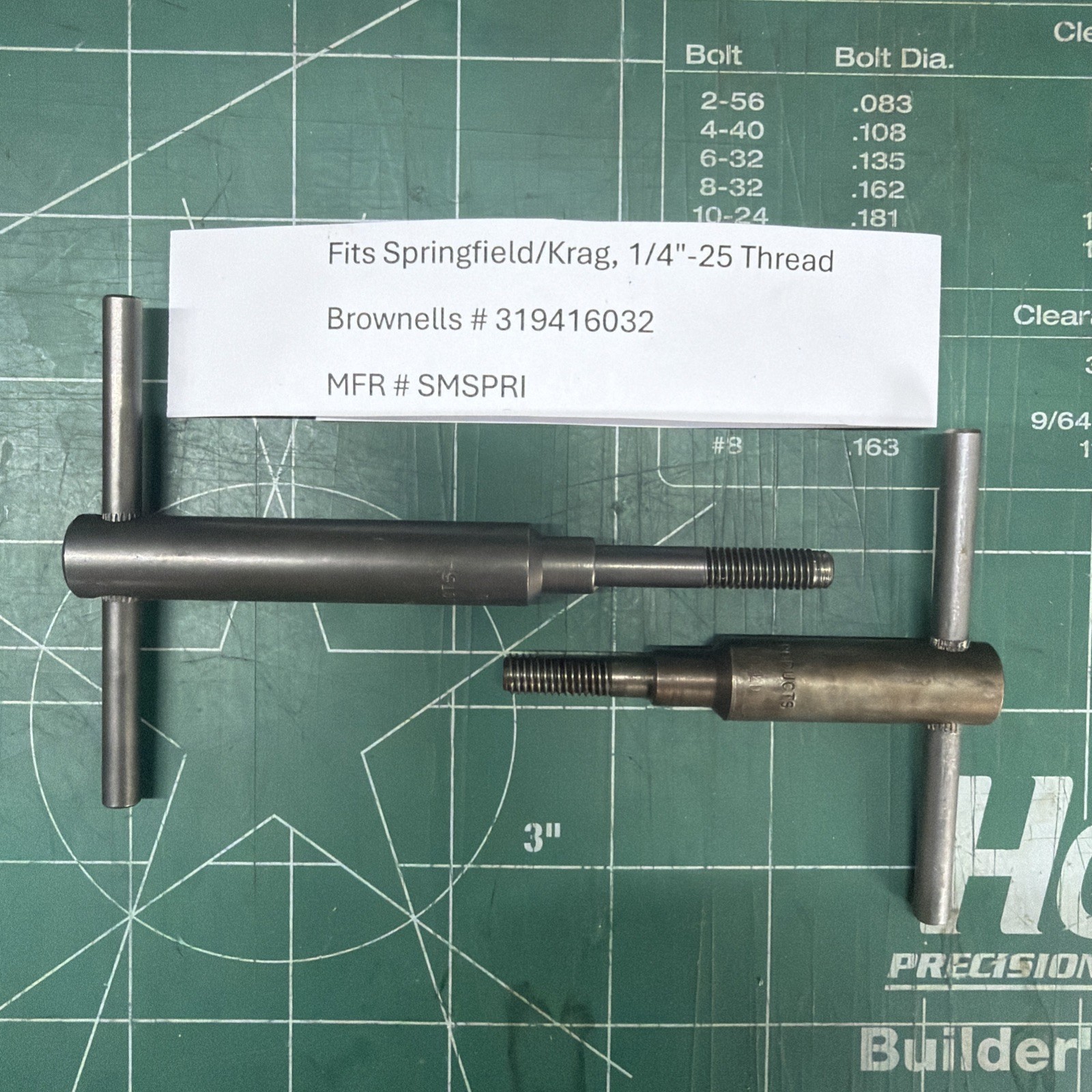 Forster Stock maker Hand Screws Springfield/krag