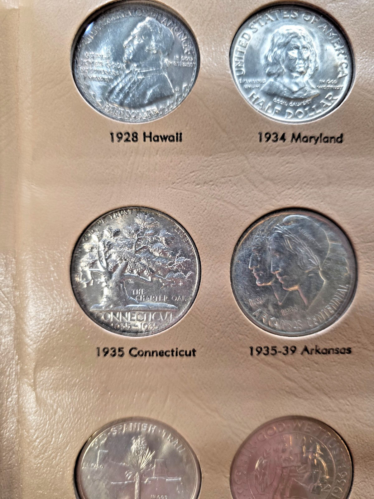 US Commemorative Silver Half $ 50c Complete Set. Including Isabella Quarter!