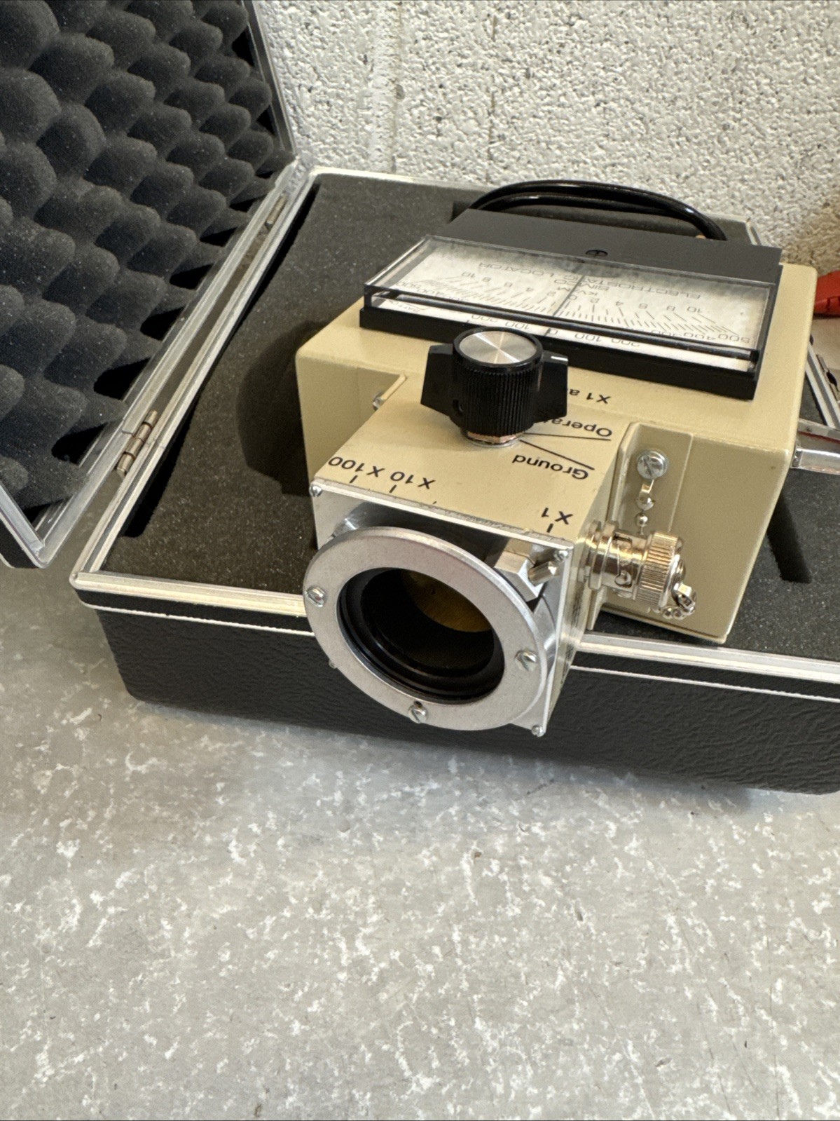 Simco SS-2X Electrostatic Locator w/ Probe 4100127 Case & Cable