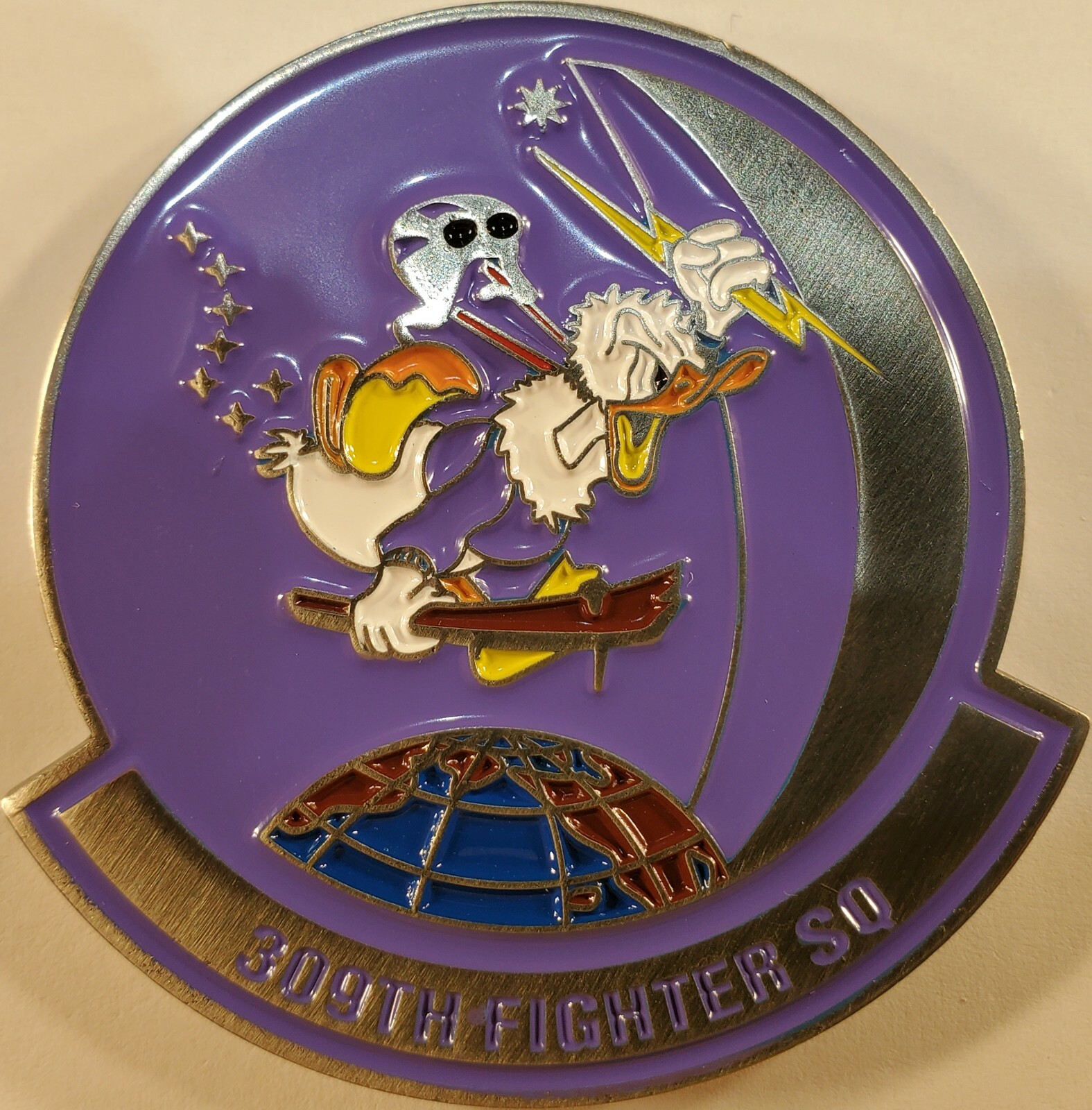 US Air Force 309th Fighter Squadron F-16 Commemorative Challenge Coin 2" 151