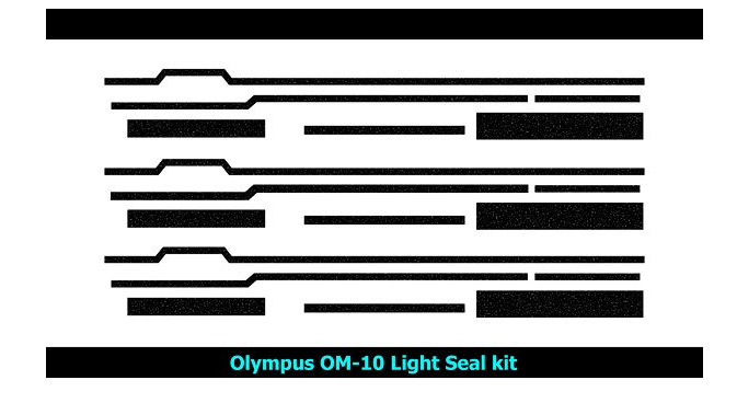 Light seal For Olympus OM10 Precut Replacement Light seal and Mirror bumper 3set