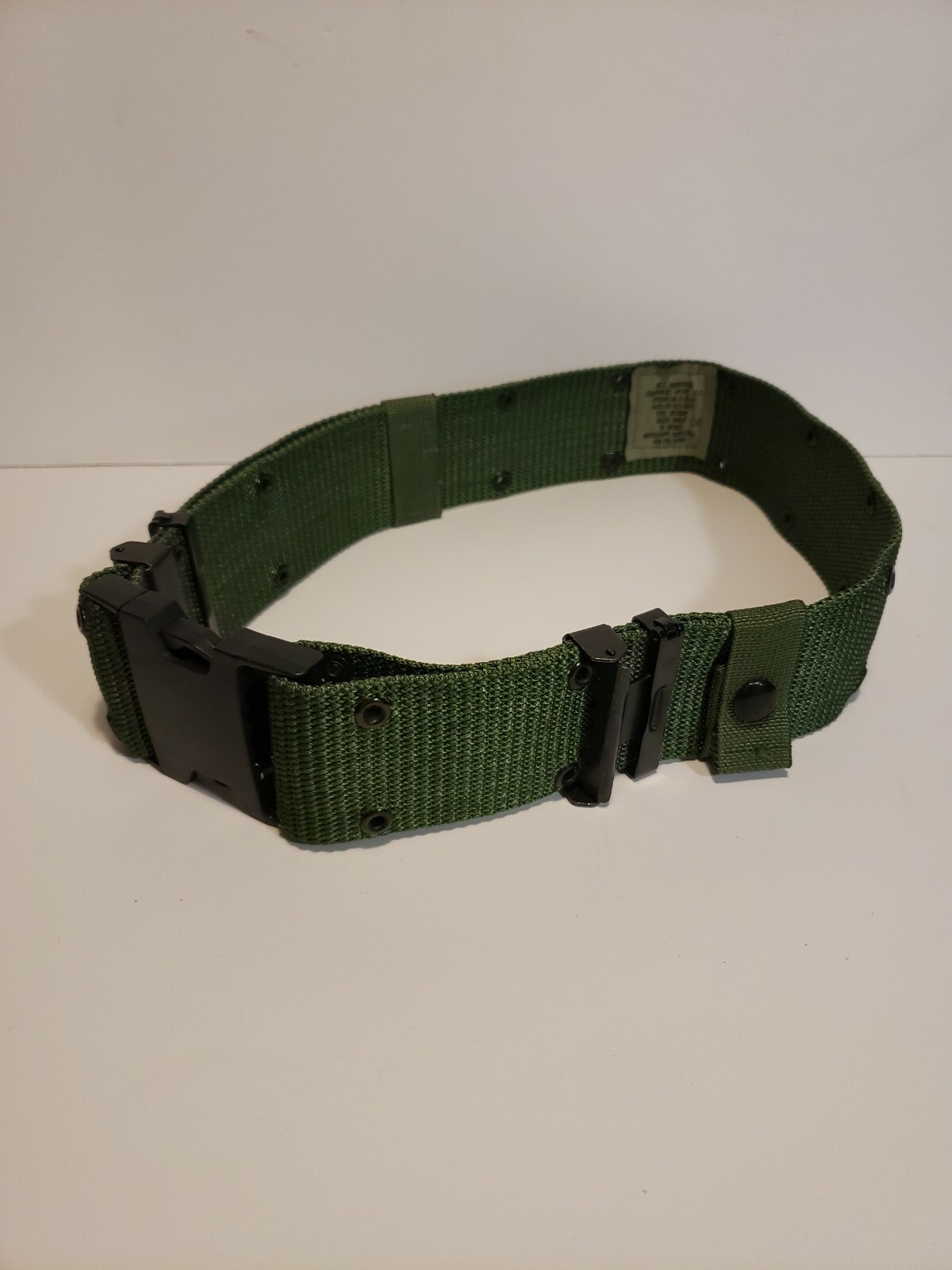 US Army Individual Equipment Belt Nylon SP0100-00-D-EC58 Size Medium