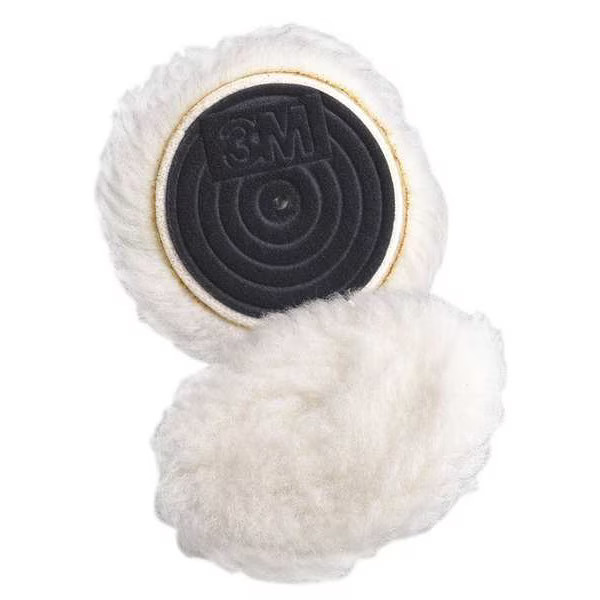 3m Buffing Pad,3 in. 7000000598 3m 7000000598 0051144850785 Wool White