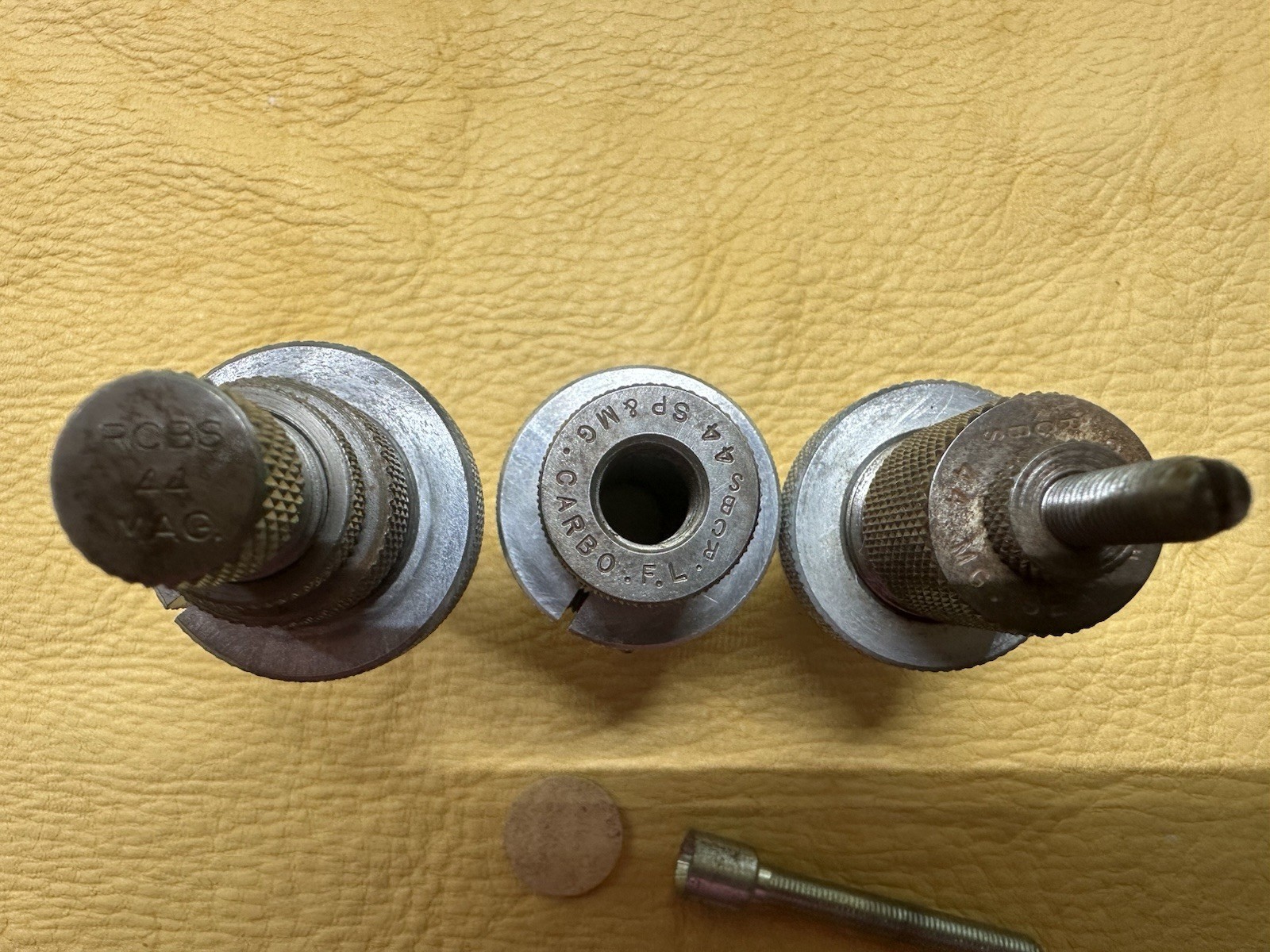 RCBS Carbide 44 Mag. 44 Spl. Reloading Dies w/ Shell Holder & Extra Seating Stem