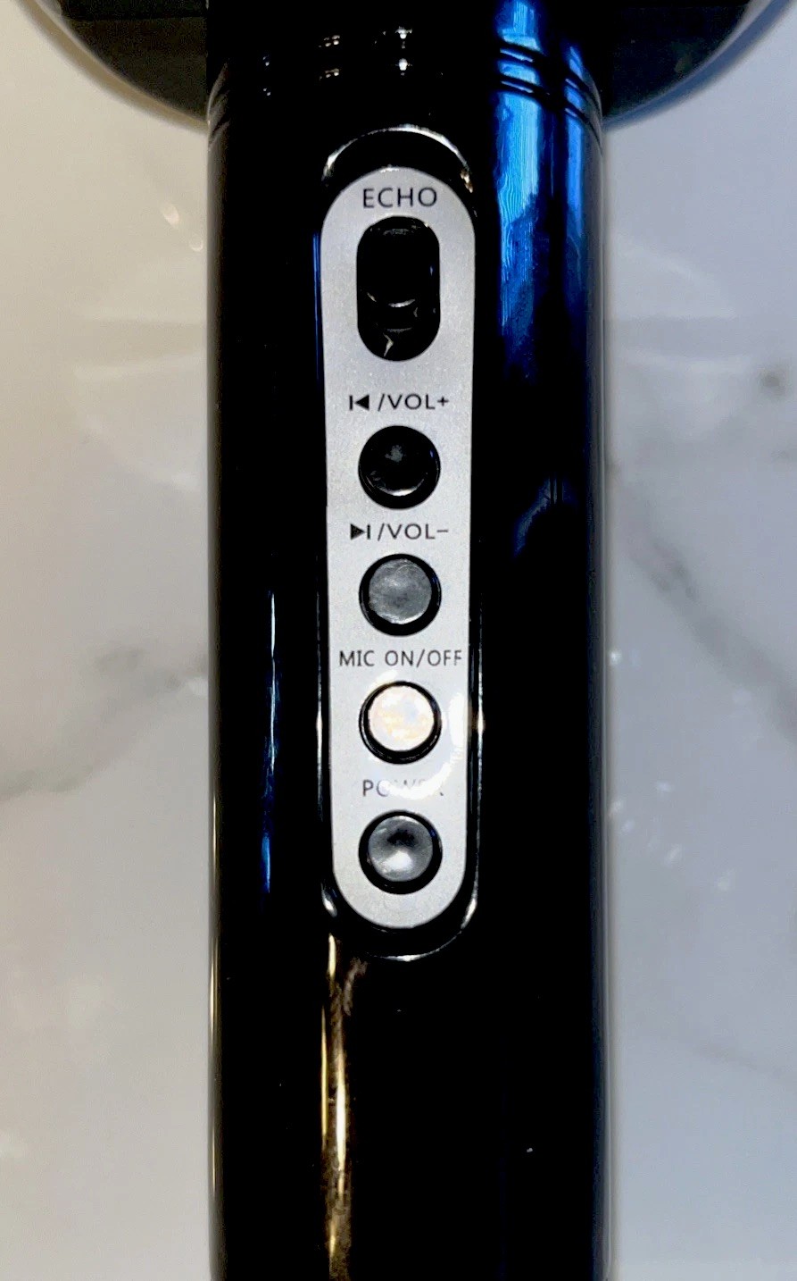 Tzumi Rock Solo Bluetooth Karaoke Mic w/ Speaker & Phone Holder –Open Box-Tested