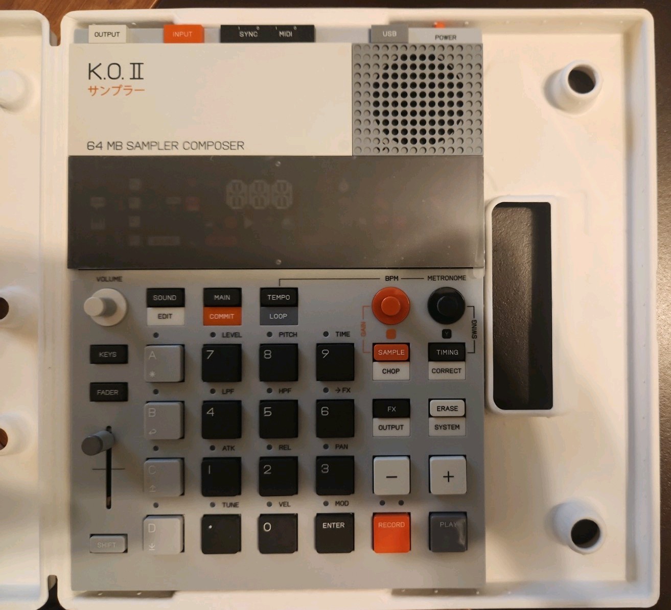 Teenage Engineering EP-133 K.O. II Portable 64MB Compact Sampler Composer