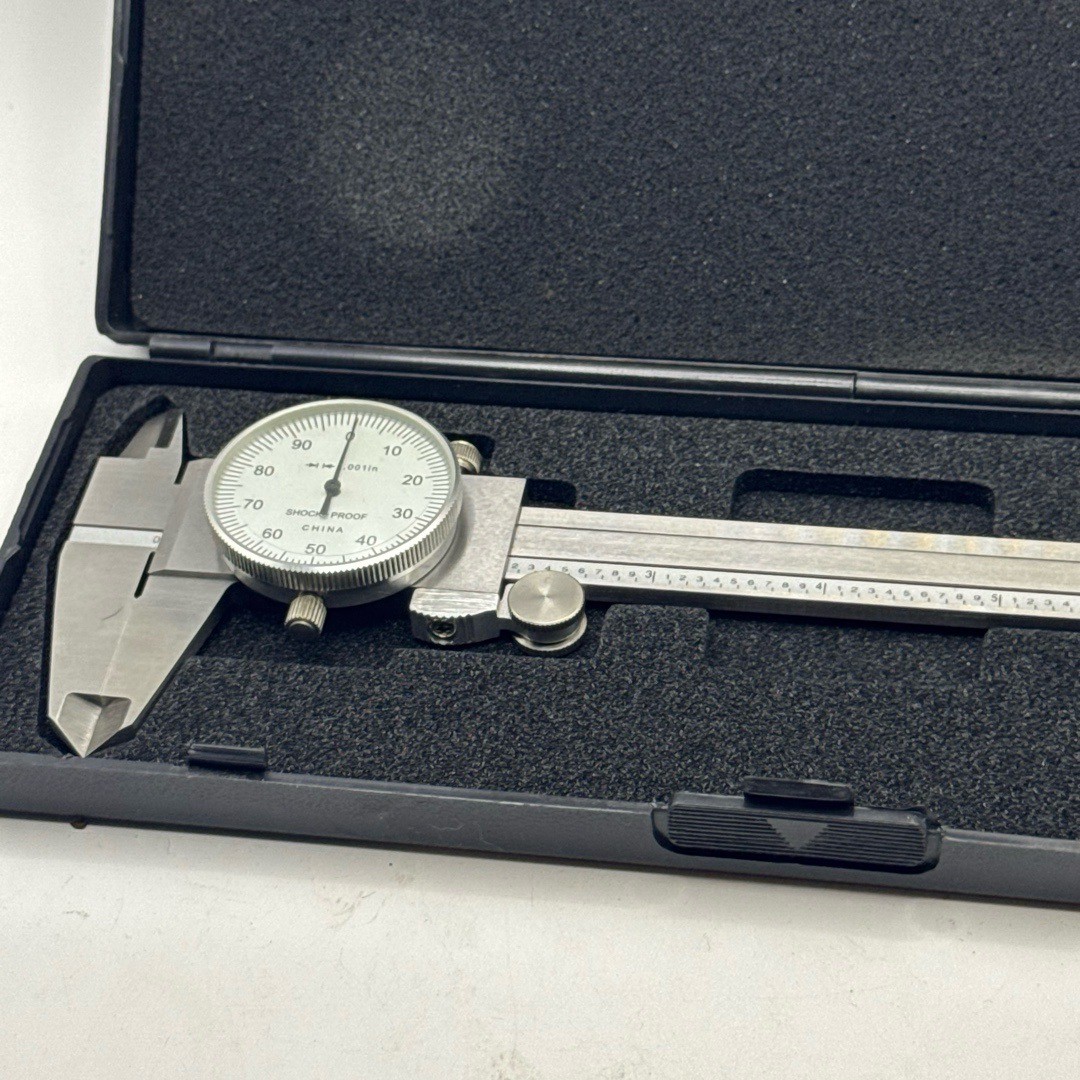 Dial Caliper Precision Measurement 0-6 Inch .001in Resolution