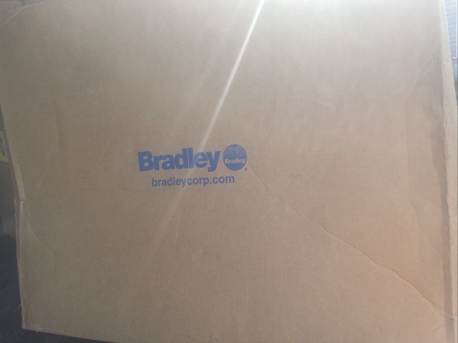 Bradley Folding Shower Seat 9569-000000, Wall Mounted, ADA 250lbs, Reversible L